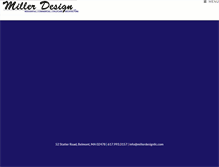 Tablet Screenshot of millerdesignllc.com